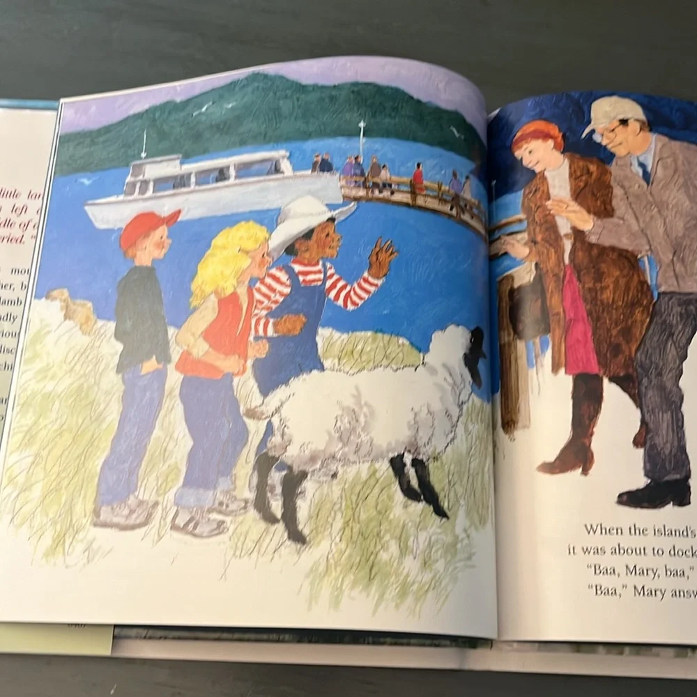 Mary Was a Little Lamb Book Hardback EUC First Edition 2004
